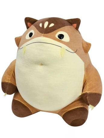 Image of Monster Hunter Wilds Wudwud Barrel B Mochi-Cuddly Plush