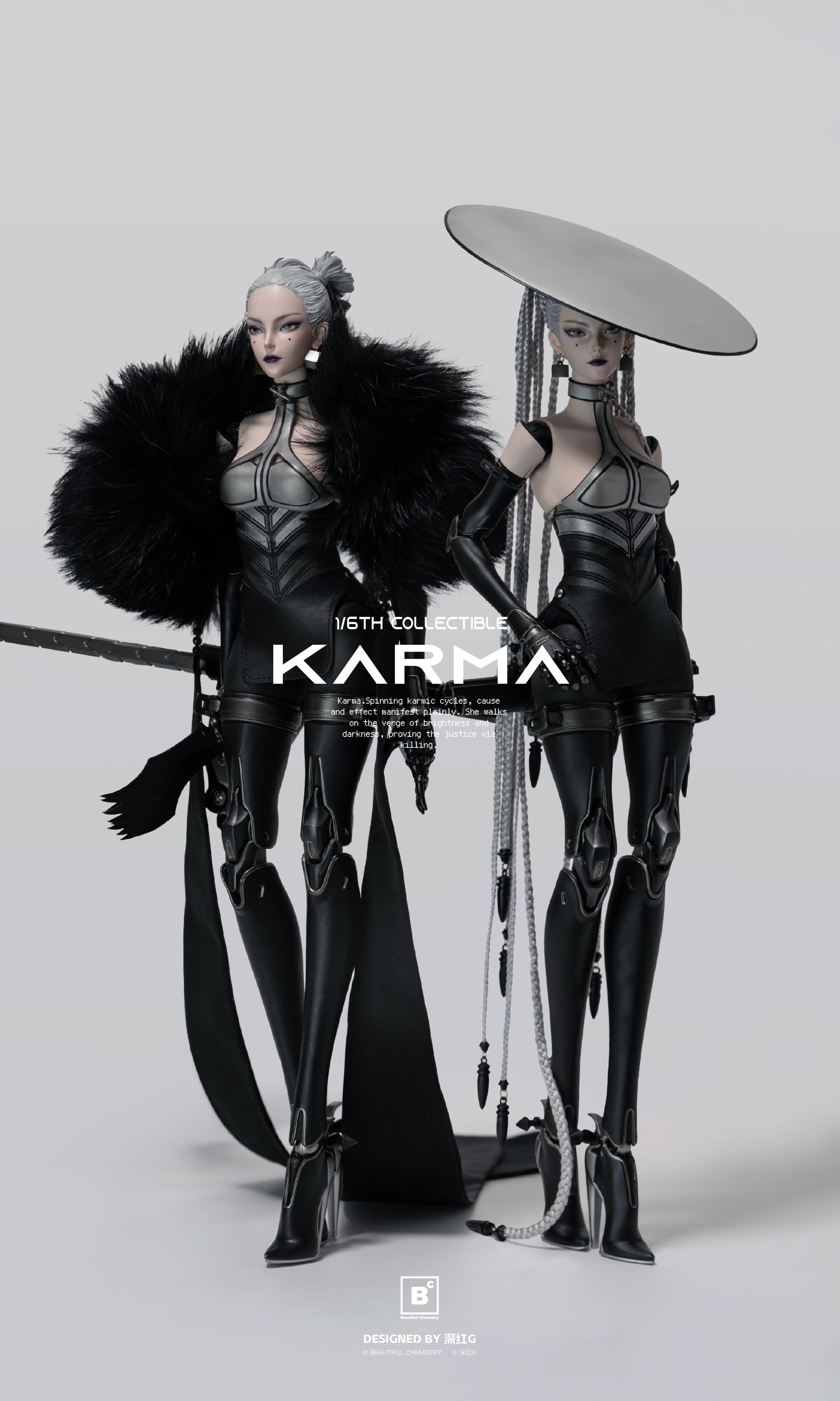 Gu Junyi Alba Series Karma 1/6 Scale Action Figure