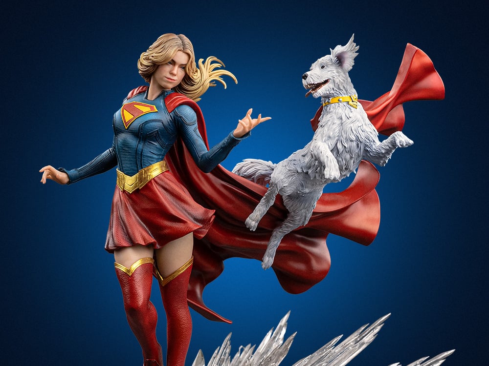 Supergirl (2026) Supergirl & Krypto 1/10 Art Scale Statue