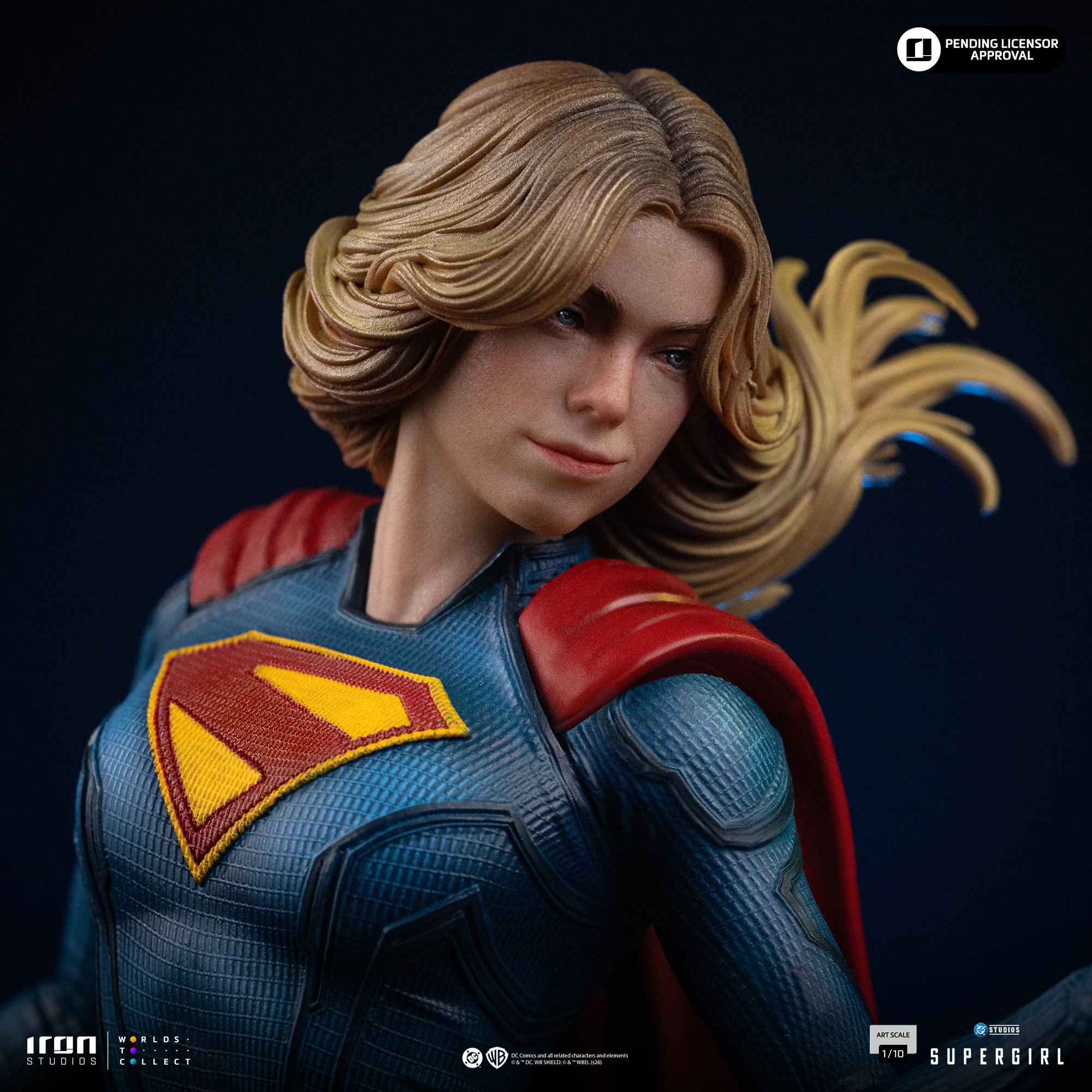 Supergirl (2026) Supergirl & Krypto 1/10 Art Scale Statue