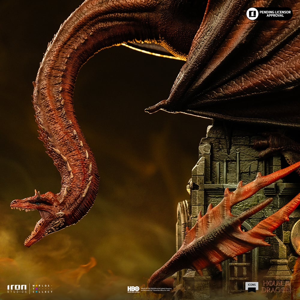 House of the Dragon Icons Caraxes Statue Gallery Image 15