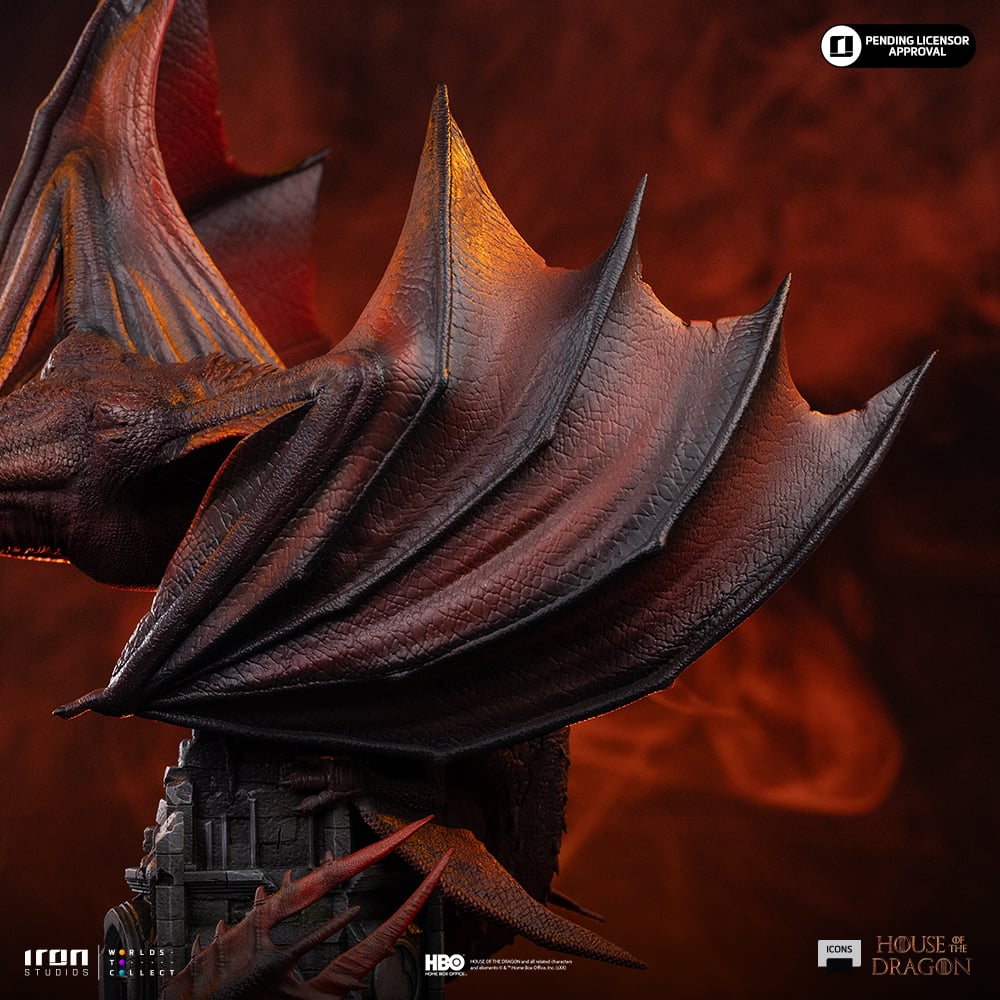 House of the Dragon Icons Caraxes Statue Gallery Image 13
