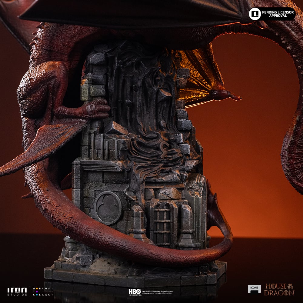 House of the Dragon Icons Caraxes Statue Gallery Image 11