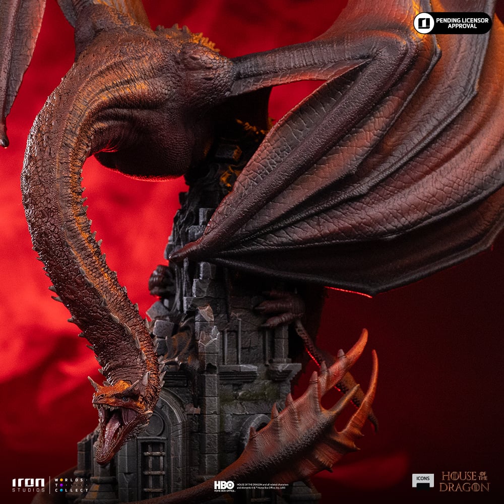 House of the Dragon Icons Caraxes Statue Gallery Image 7