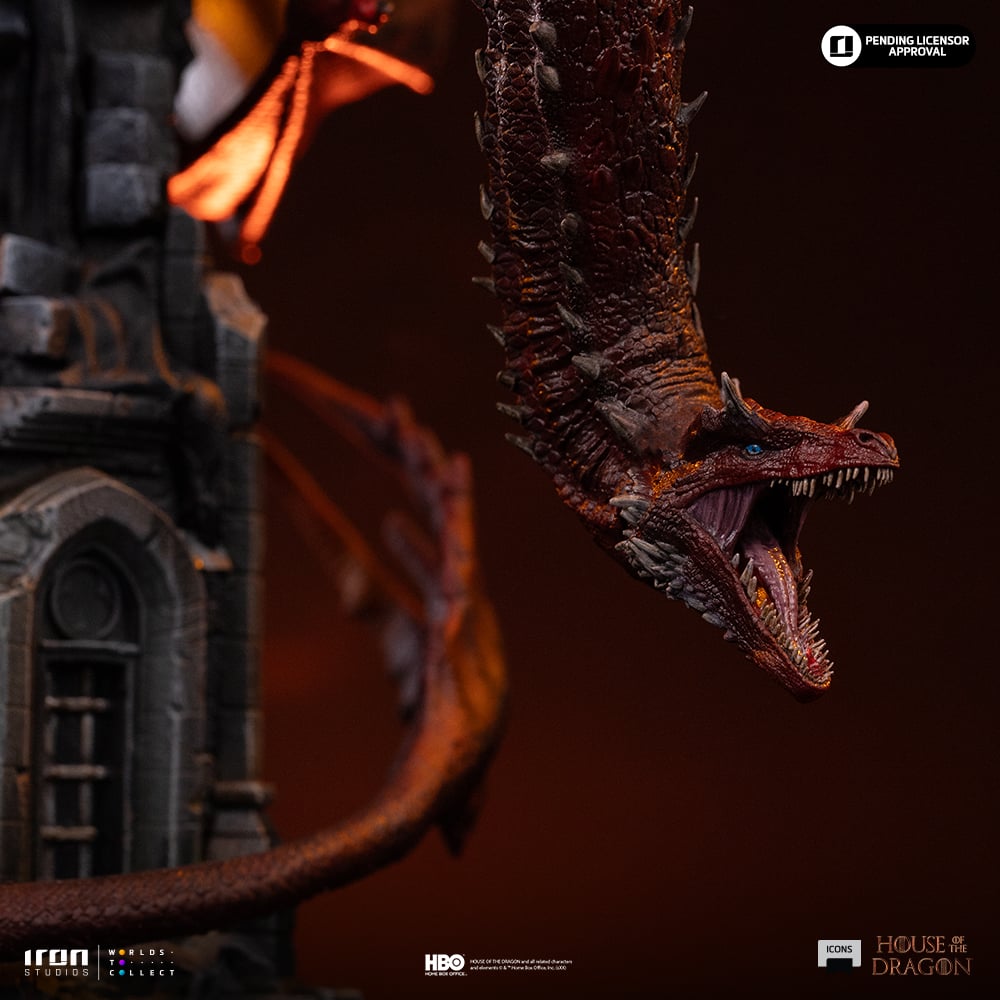 House of the Dragon Icons Caraxes Statue Gallery Image 9