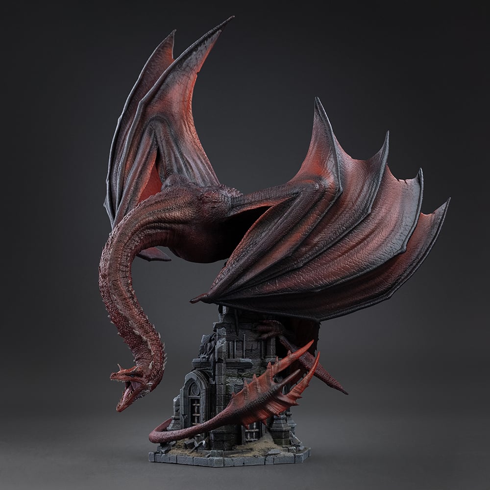 House of the Dragon Icons Caraxes Statue Gallery Image 3