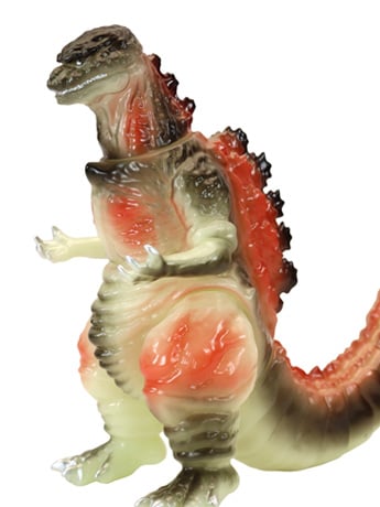 Shin Godzilla (2016) Middle Size Series Godzilla EX 19th Edition Godzilla (Luminous Black Ver.) Figure Gallery Image 2