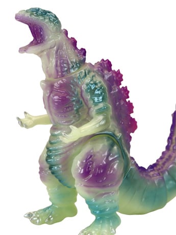 Shin Godzilla (2016) Middle Size Series Godzilla EX 19th Edition Godzilla (Luminous Purple Ver.) Figure Gallery Image 2