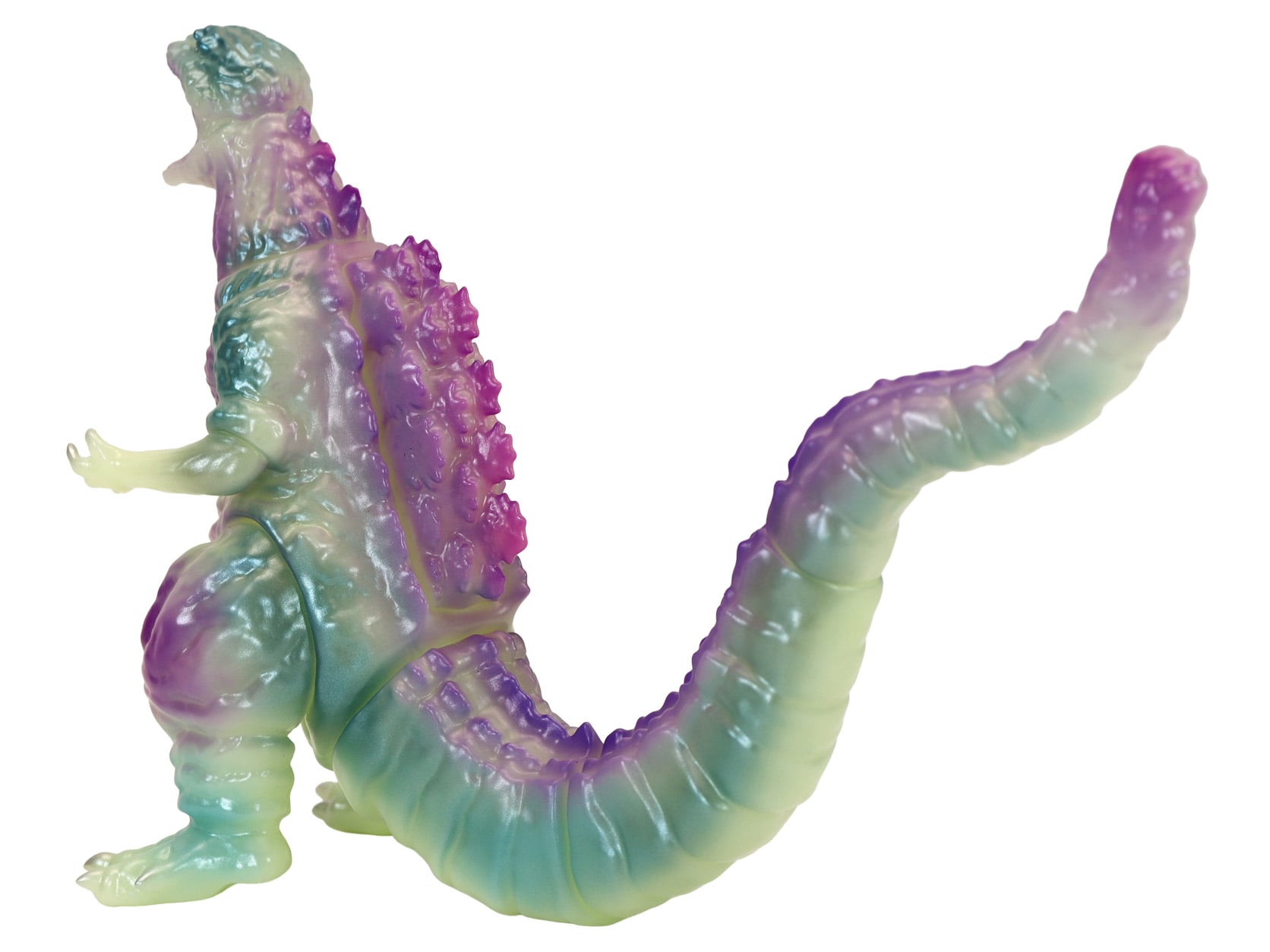 Shin Godzilla (2016) Middle Size Series Godzilla EX 19th Edition Godzilla (Luminous Purple Ver.) Figure Gallery Image 5