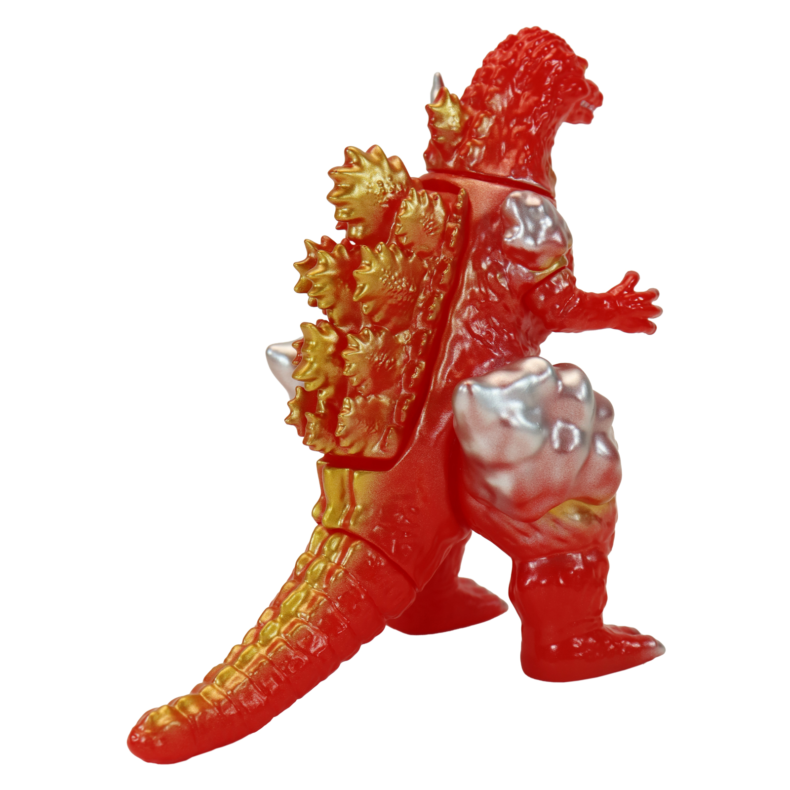 Godzilla vs. Destoroyah (1995) Middle Size Series Godzilla EX 19th Edition Burning Godzilla (Blaze Red Ver.) Figure Gallery Image 5