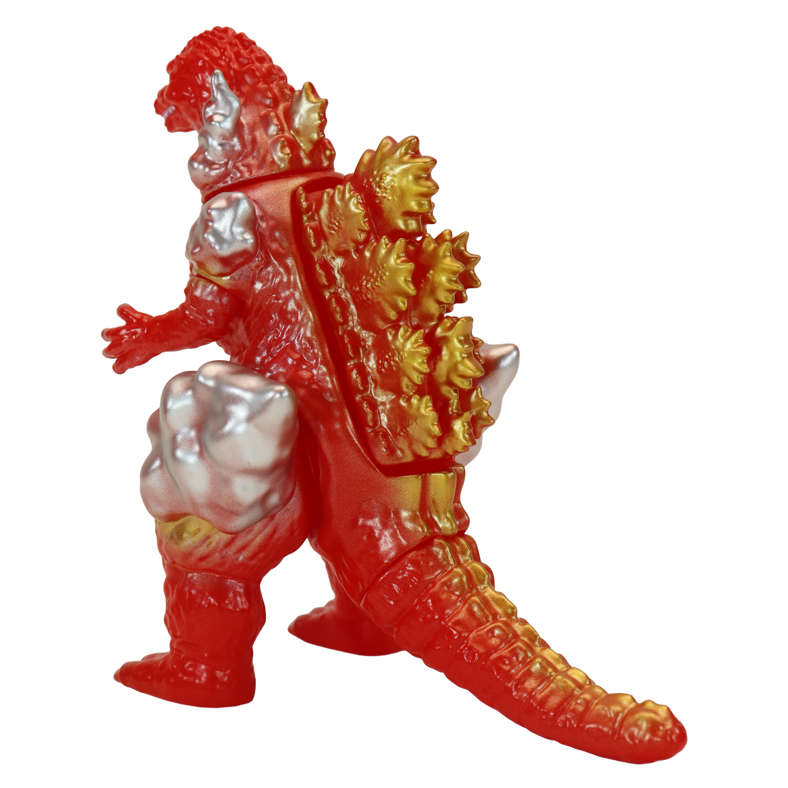 Godzilla vs. Destoroyah (1995) Middle Size Series Godzilla EX 19th Edition Burning Godzilla (Blaze Red Ver.) Figure Gallery Image 6