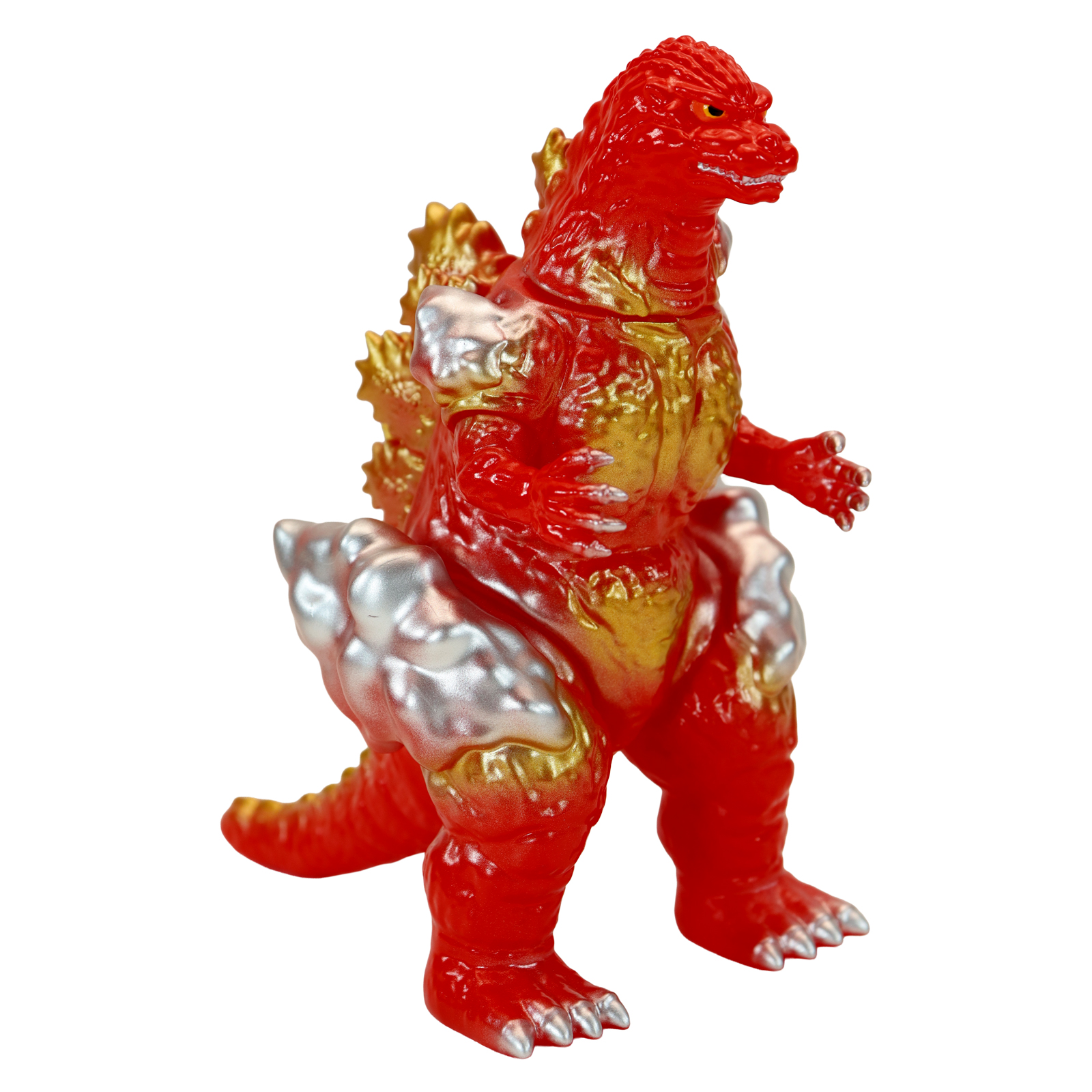 Godzilla vs. Destoroyah (1995) Middle Size Series Godzilla EX 19th Edition Burning Godzilla (Blaze Red Ver.) Figure Gallery Image 8