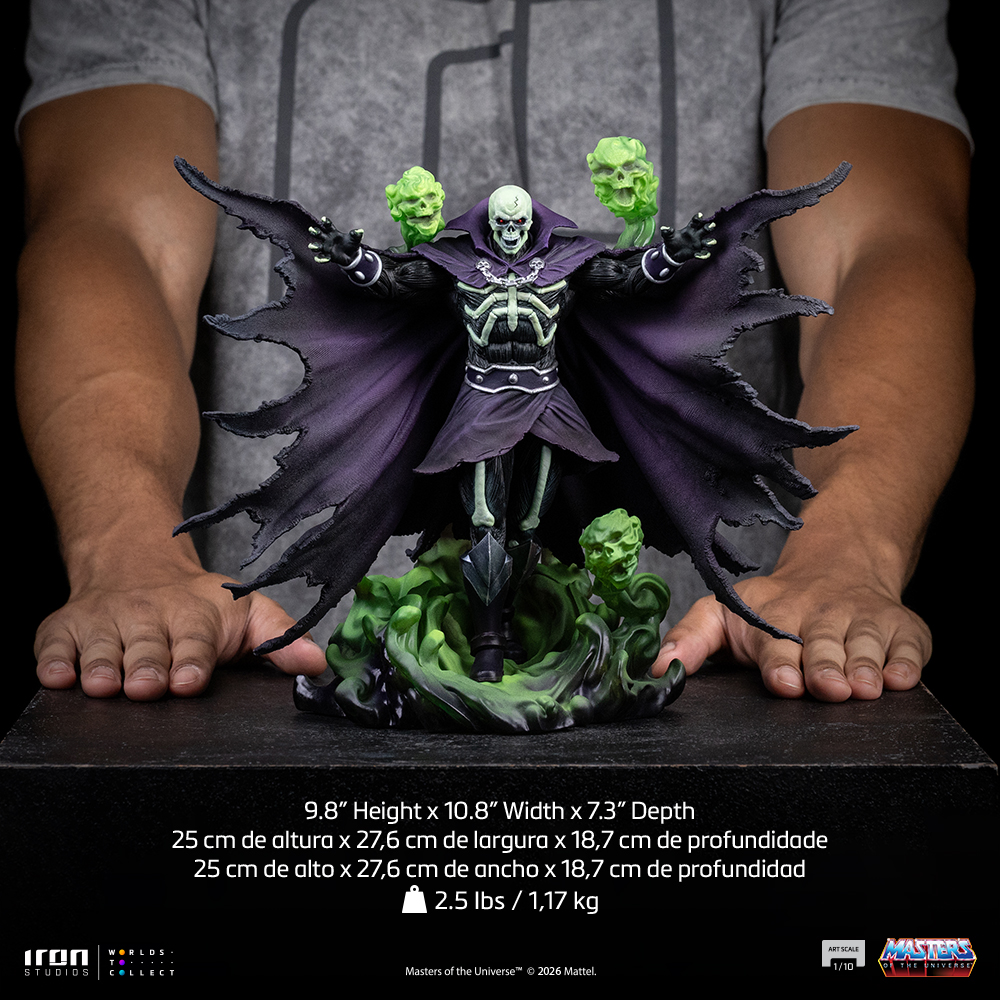 Masters of the Universe Scareglow 1/10 Art Scale Statue Gallery Image 15