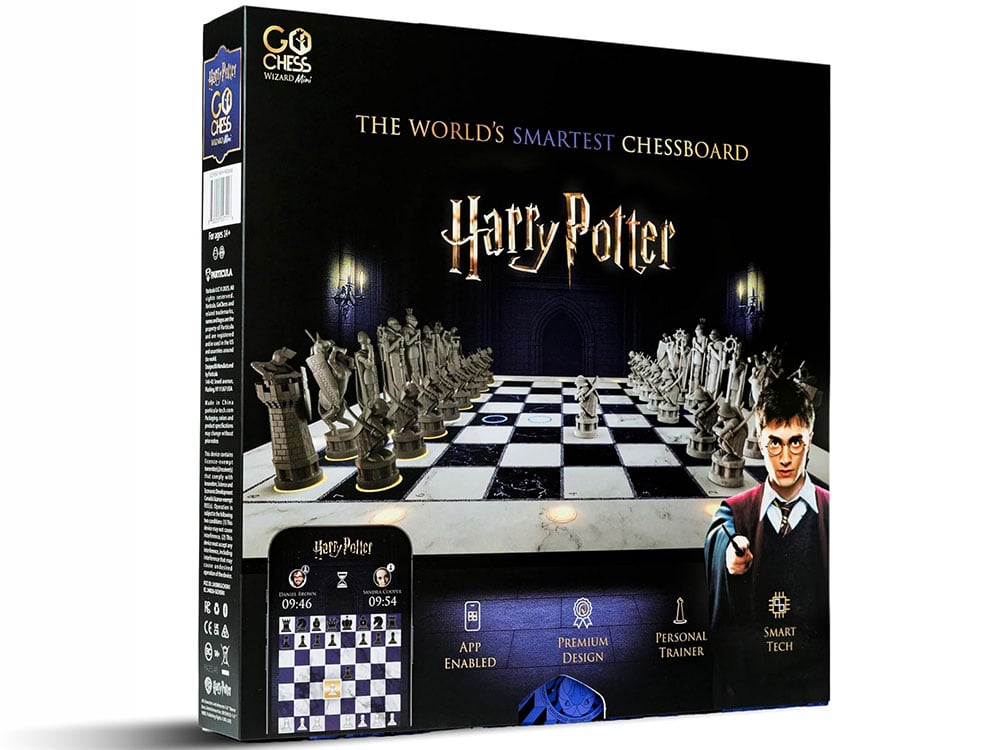 Harry Potter GoChess Mini Wizard Electronic Chess Board Gallery Image 1