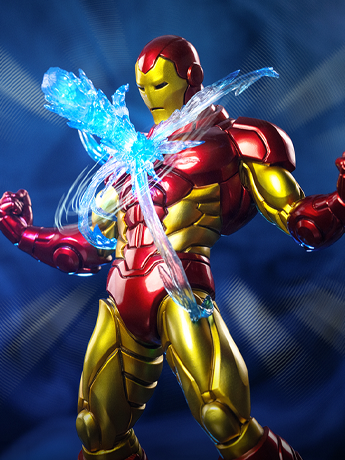 The Infinity Gauntlet Battle Diorama Series Iron Man 1/10 Art Scale Statue Gallery Image 2
