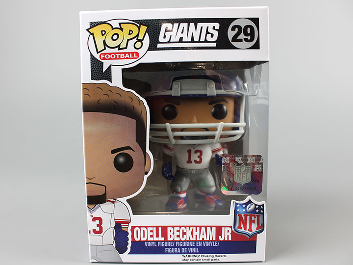Pop! Football Wave 02 - Odell Beckham Jr. (Road/Away Uniform Variant) Gallery Image 1