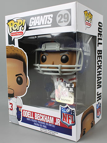 Pop! Football Wave 02 - Odell Beckham Jr. (Road/Away Uniform Variant) Gallery Image 2