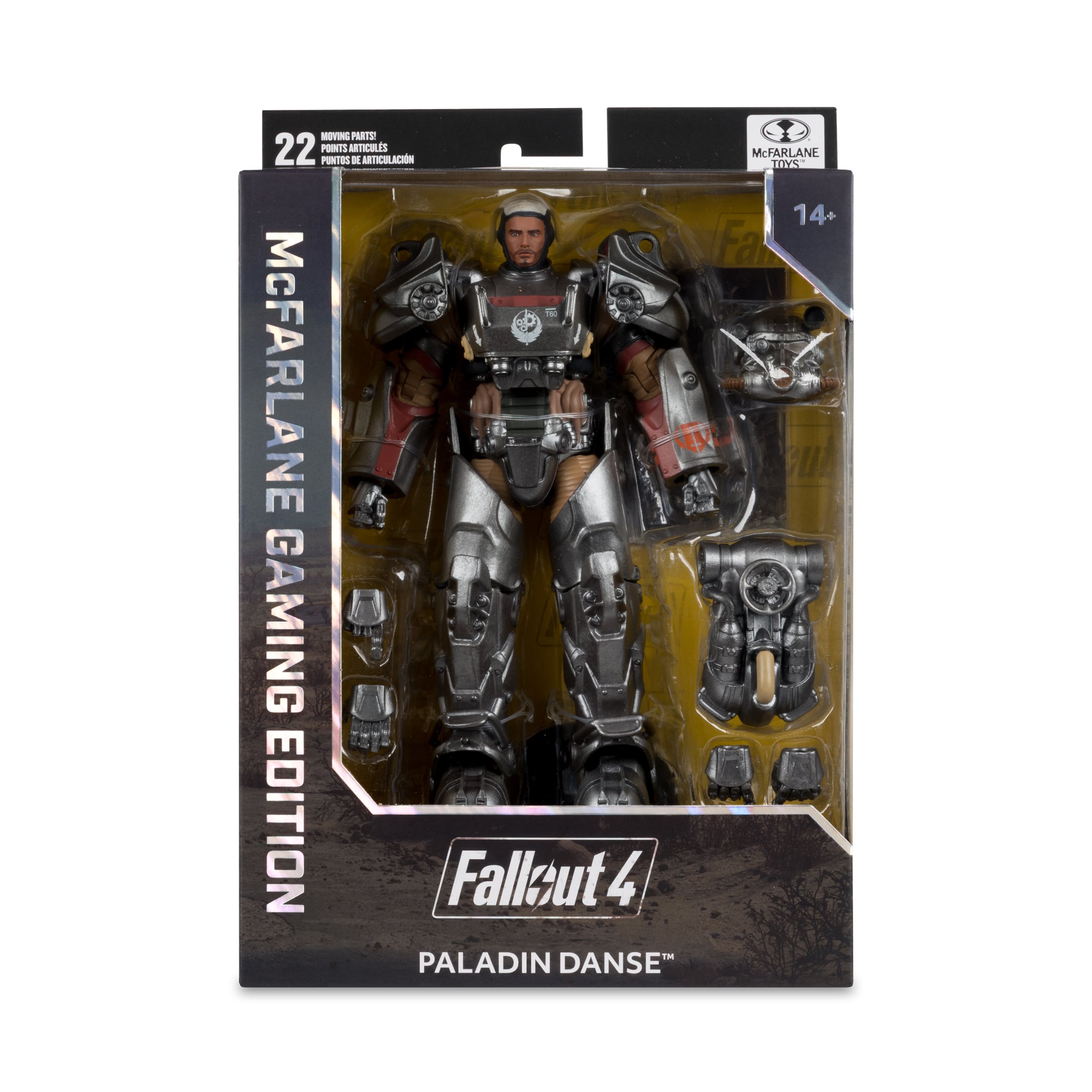 Fallout 4 McFarlane Gaming Edition Paladin Danse Action Figure Gallery Image 12