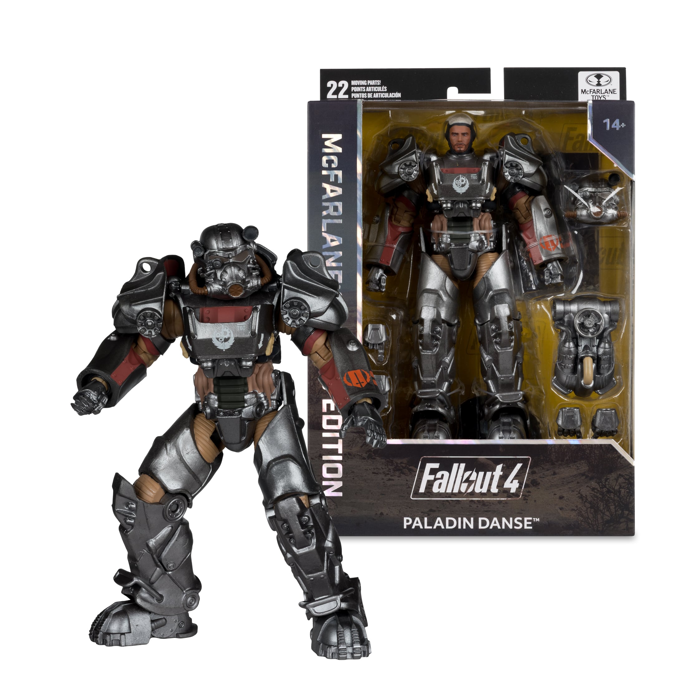 Fallout 4 McFarlane Gaming Edition Paladin Danse Action Figure Gallery Image 11