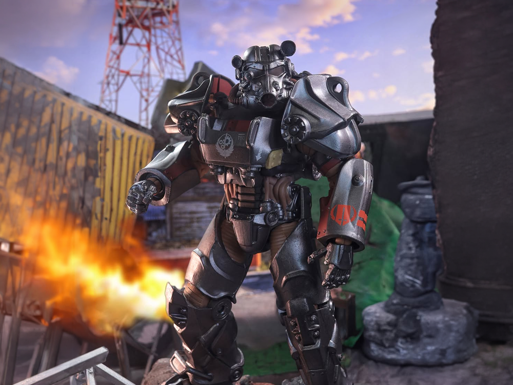 Fallout 4 McFarlane Gaming Edition Paladin Danse Action Figure Gallery Image 1