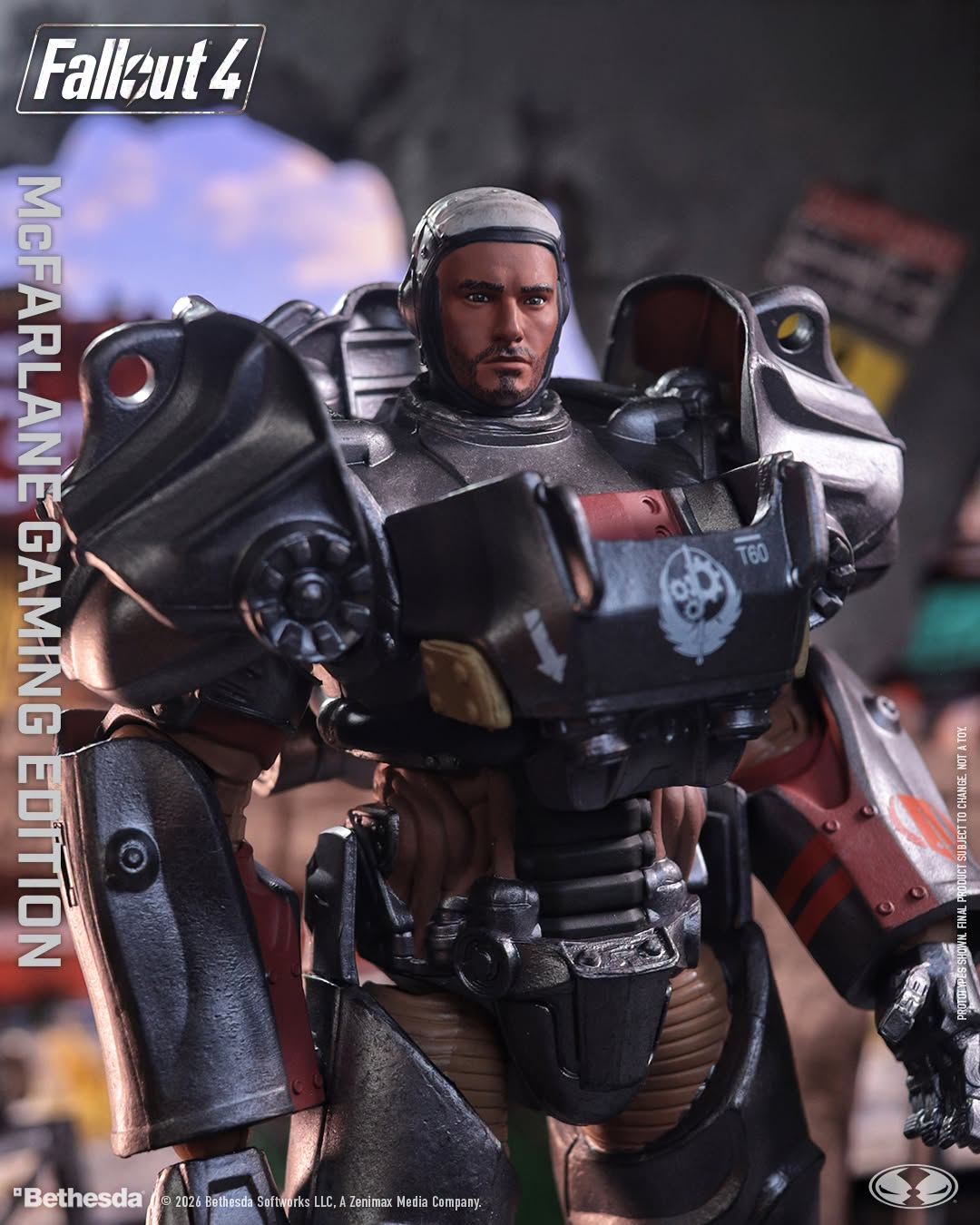 Fallout 4 McFarlane Gaming Edition Paladin Danse Action Figure Gallery Image 5