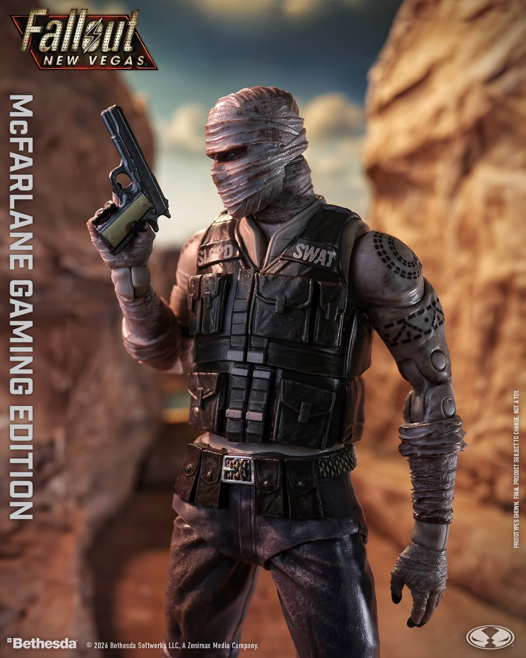 Fallout: New Vegas McFarlane Gaming Edition Joshua Graham Action Figure Gallery Image 6