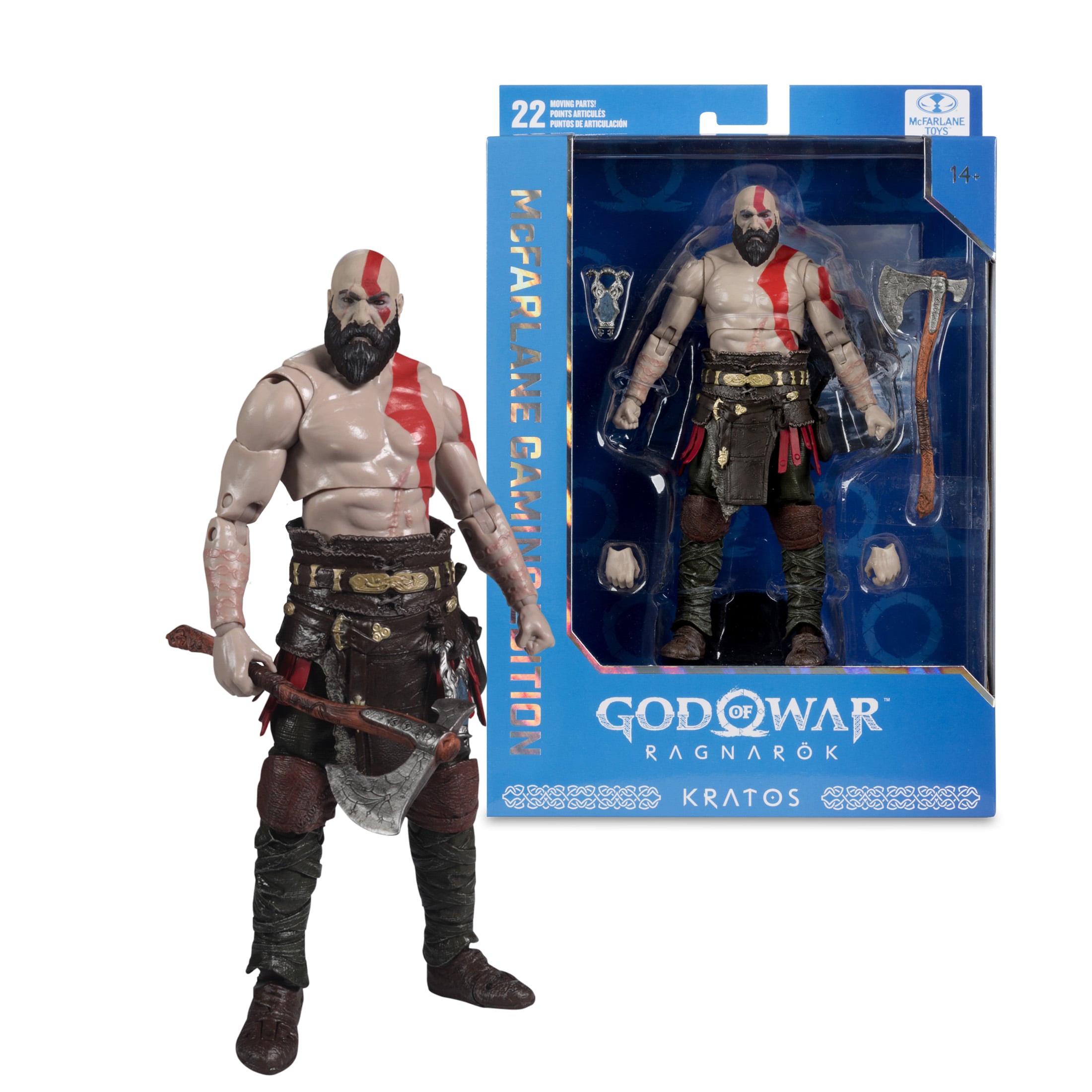 God of War Ragnarok McFarlane Gaming Edition Kratos Action Figure Gallery Image 8