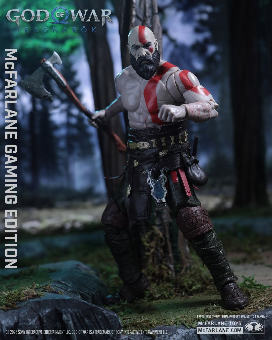 God of War Ragnarok McFarlane Gaming Edition Kratos Action Figure Gallery Image 3