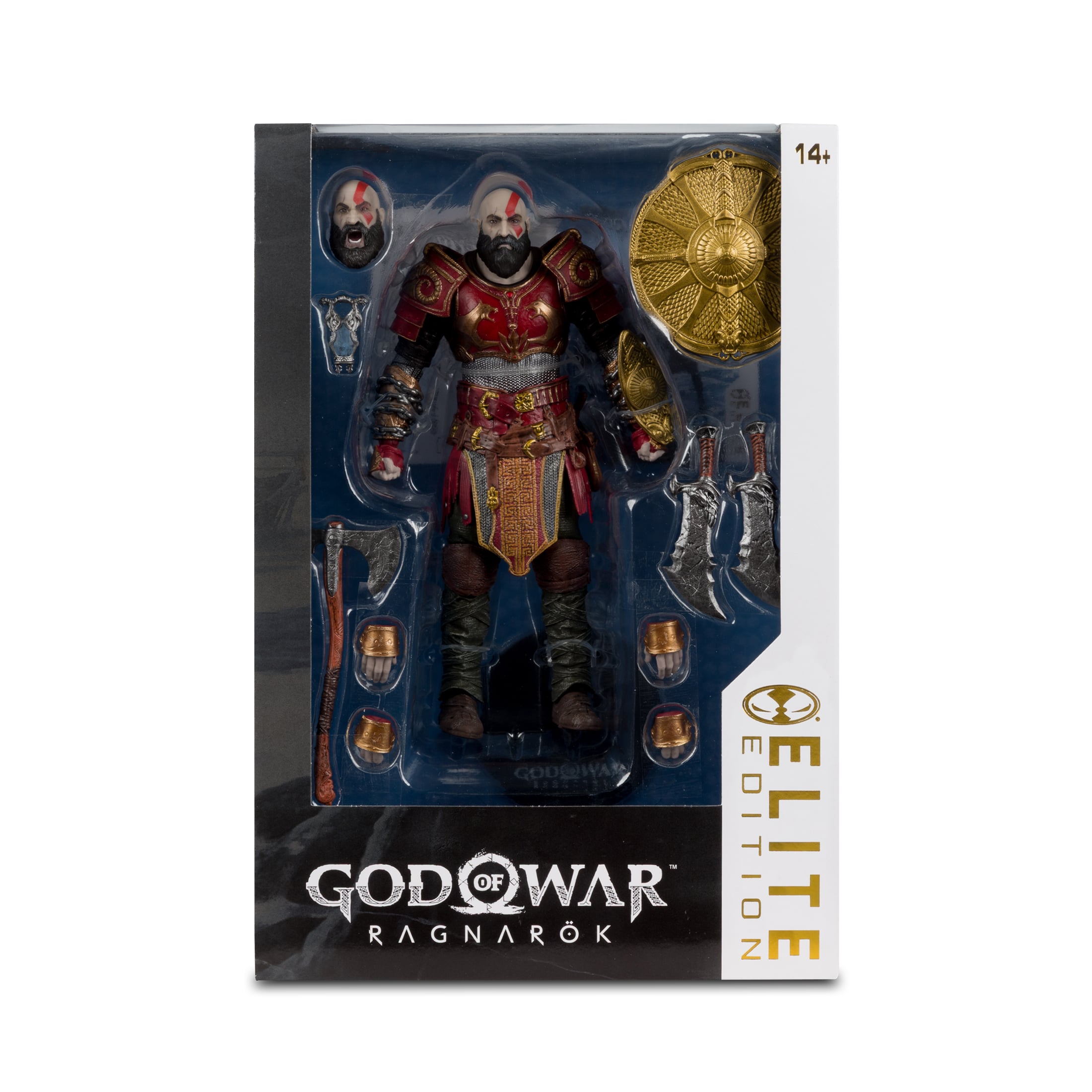 God of War Ragnarok McFarlane Elite Edition Kratos (Ares Armor) Deluxe Action Figure Gallery Image 10