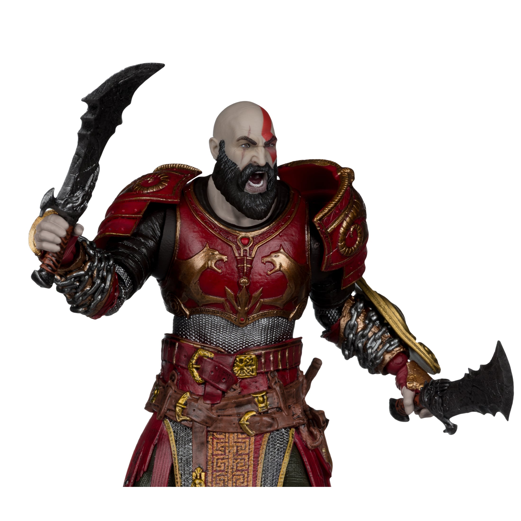 God of War Ragnarok McFarlane Elite Edition Kratos (Ares Armor) Deluxe Action Figure Gallery Image 5