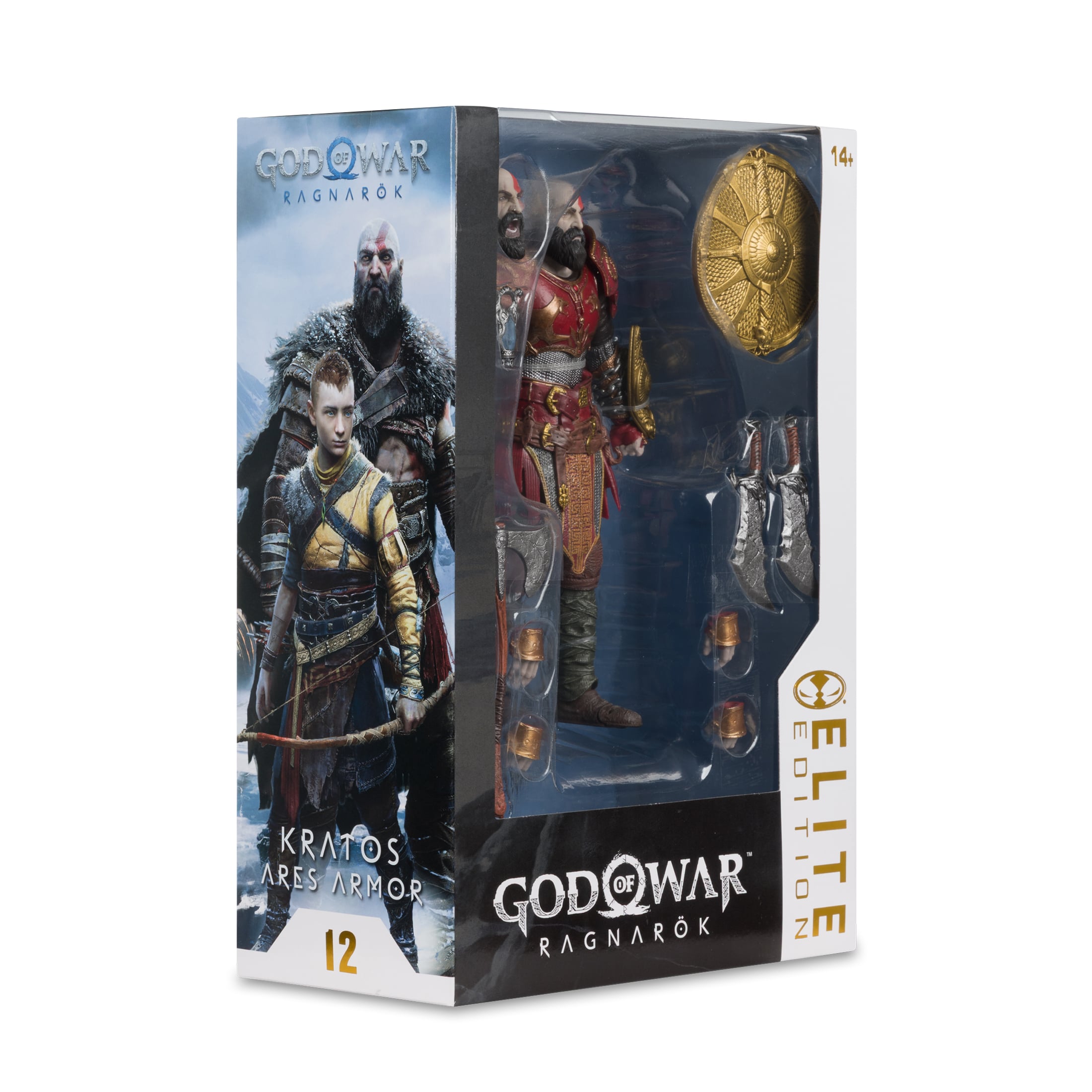God of War Ragnarok McFarlane Elite Edition Kratos (Ares Armor) Deluxe Action Figure Gallery Image 11