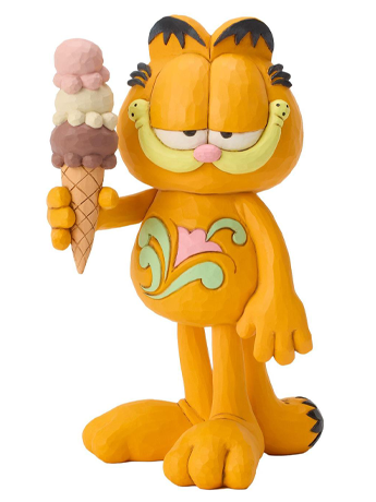 Garfield with Ice Cream Figurine (Jim Shore) Gallery Image 2