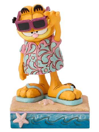 Garfield Hawaiian Shirt Figurine (Jim Shore) Gallery Image 2