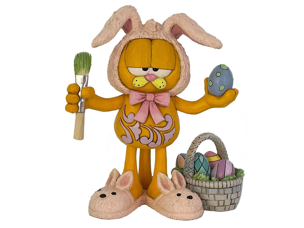 Garfield with Bunny Ears Figurine (Jim Shore) Gallery Image 1