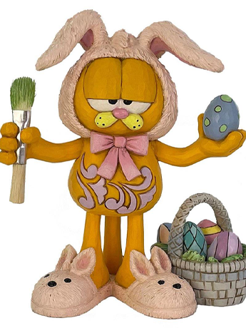 Garfield with Bunny Ears Figurine (Jim Shore) Gallery Image 2