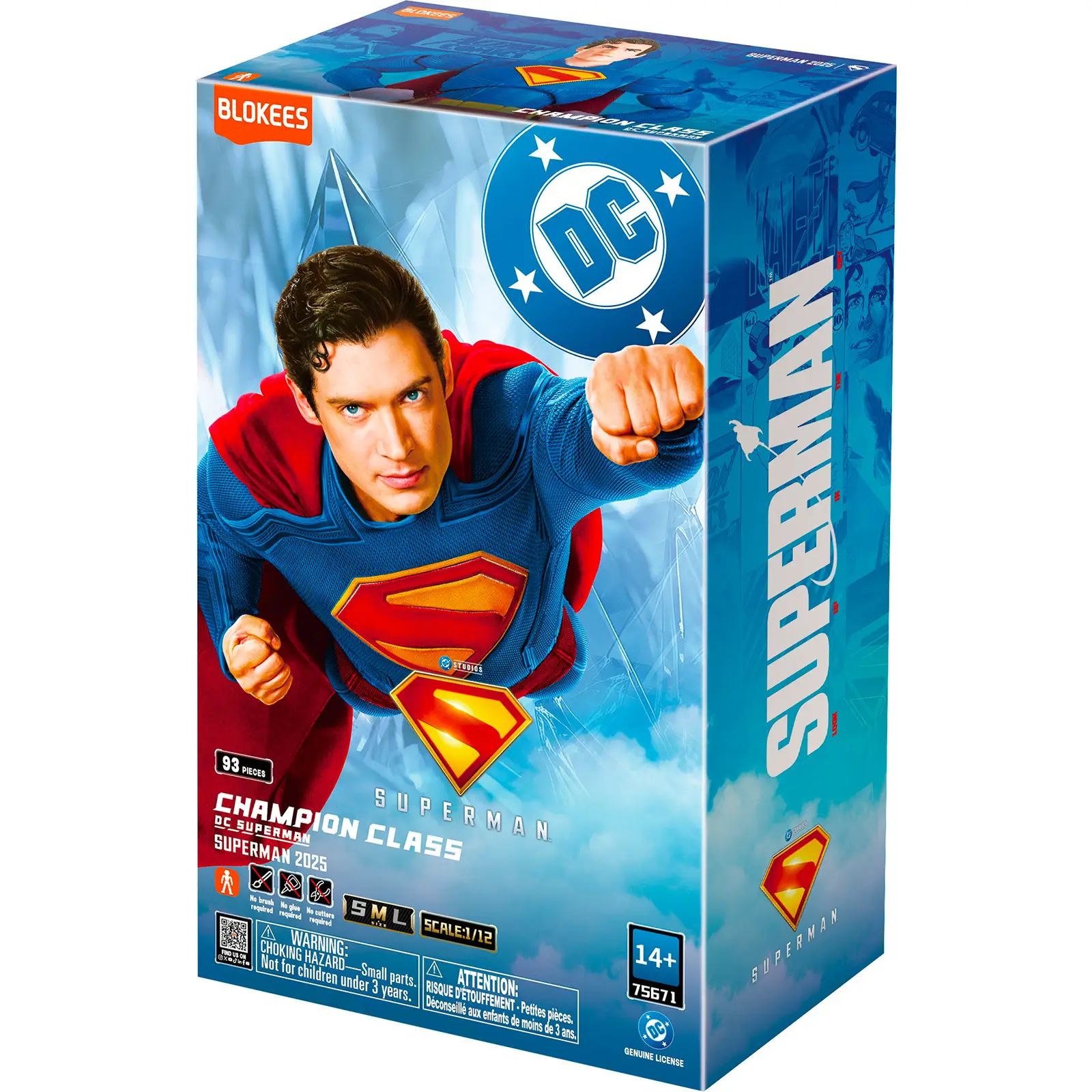 Superman (2025) Champion Class CC01 Superman & Krypto 1/12 Scale Model Kit Gallery Image 12