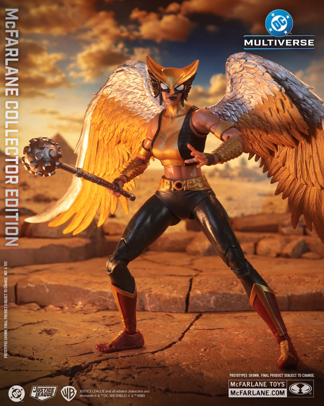 DC Multiverse Collector Edition Hawkgirl (Kendra Saunders) Action Figure Gallery Image 3