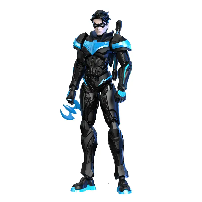 DC Comics Champion Class CC03 Nightwing 1/12 Scale Model Kit Gallery Image 4