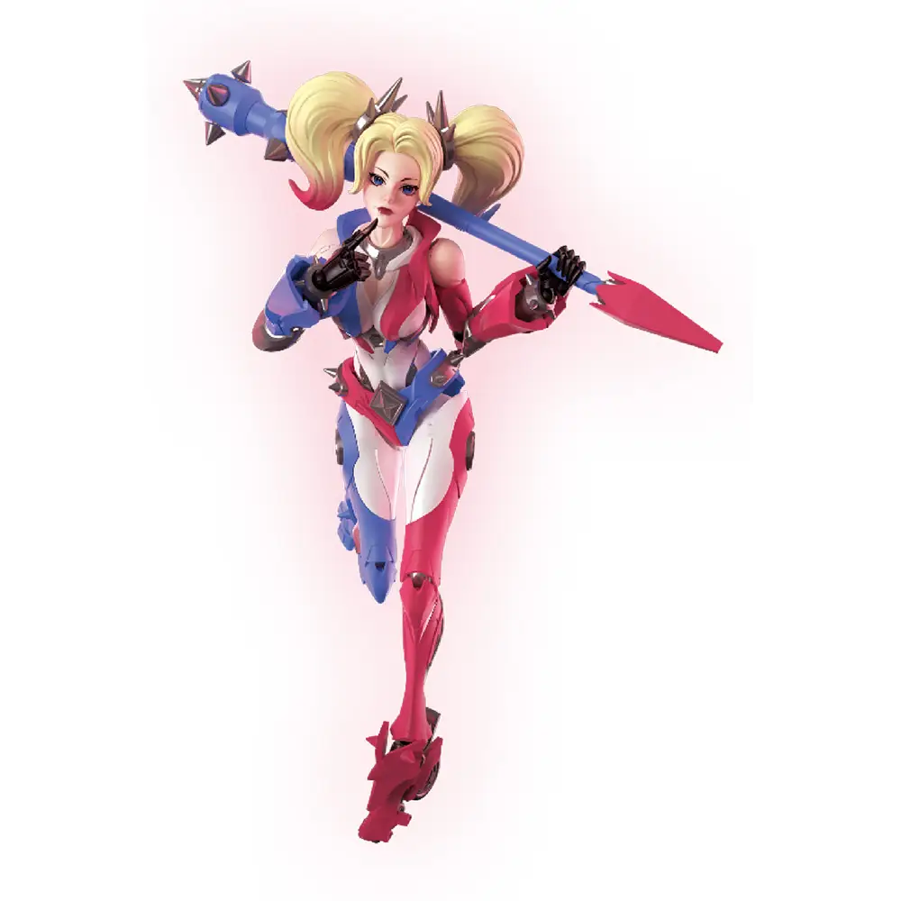 DC Comics Champion Class CC04 Harley Quinn 1/12 Scale Deluxe Model Kit Gallery Image 8