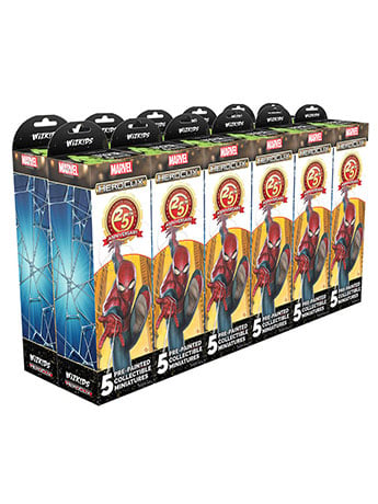 Marvel HeroClix 25th Anniversary Brick of 12 Booster Boxes Marvel HeroClix 25th Anniversary Brick of 12 Booster Boxes