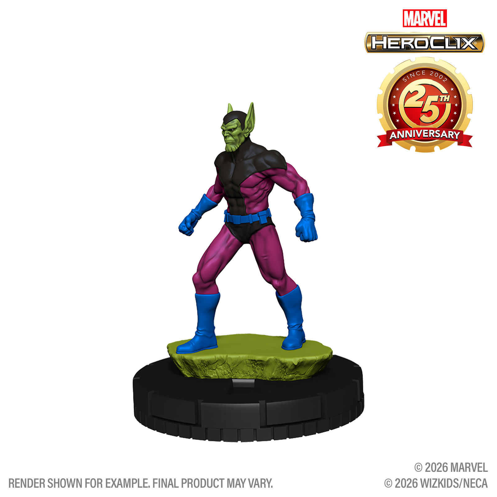 Marvel HeroClix 25th Anniversary Brick of 12 Booster Boxes