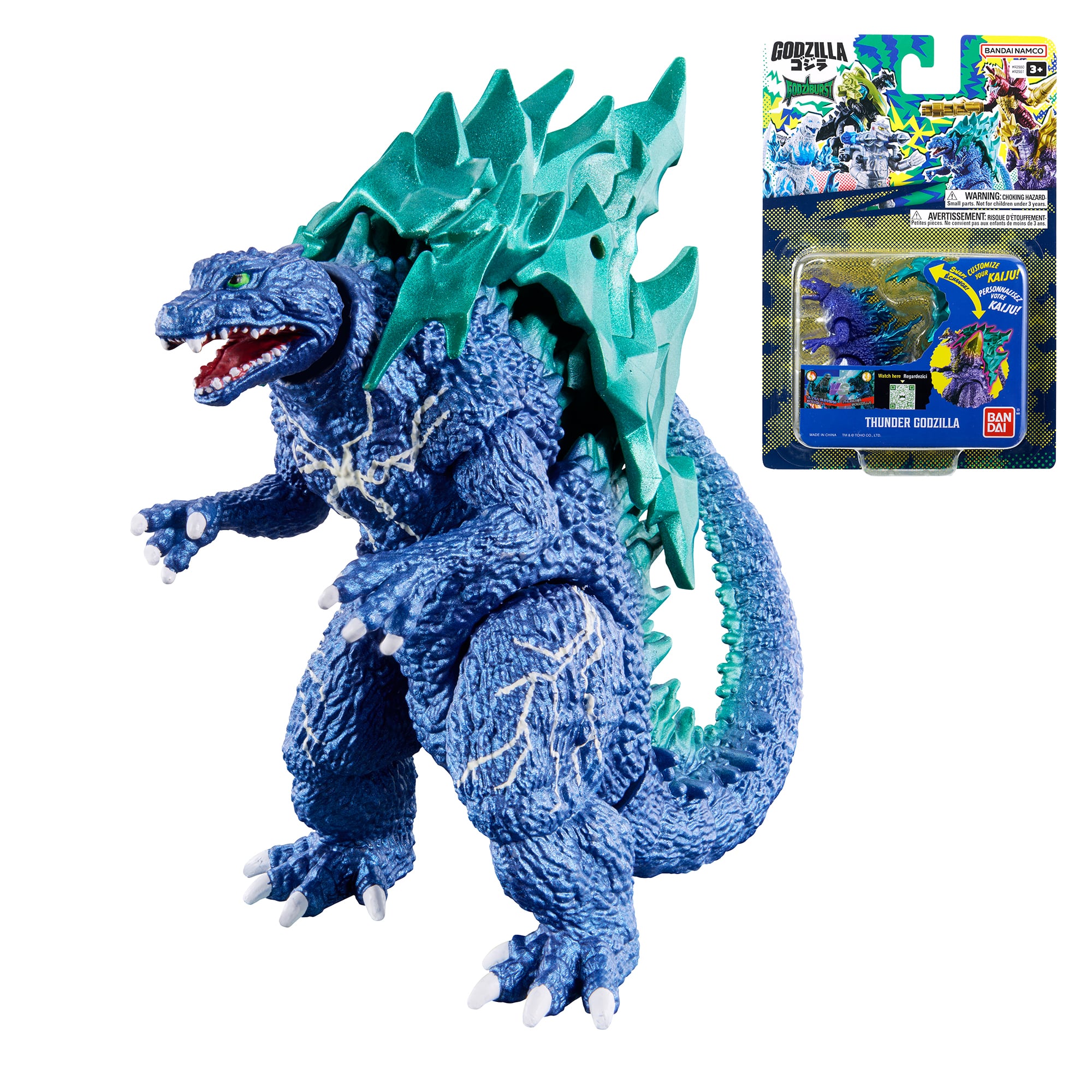 Godzilla Godziburst Thunder Godzilla Action Figure Gallery Image 4