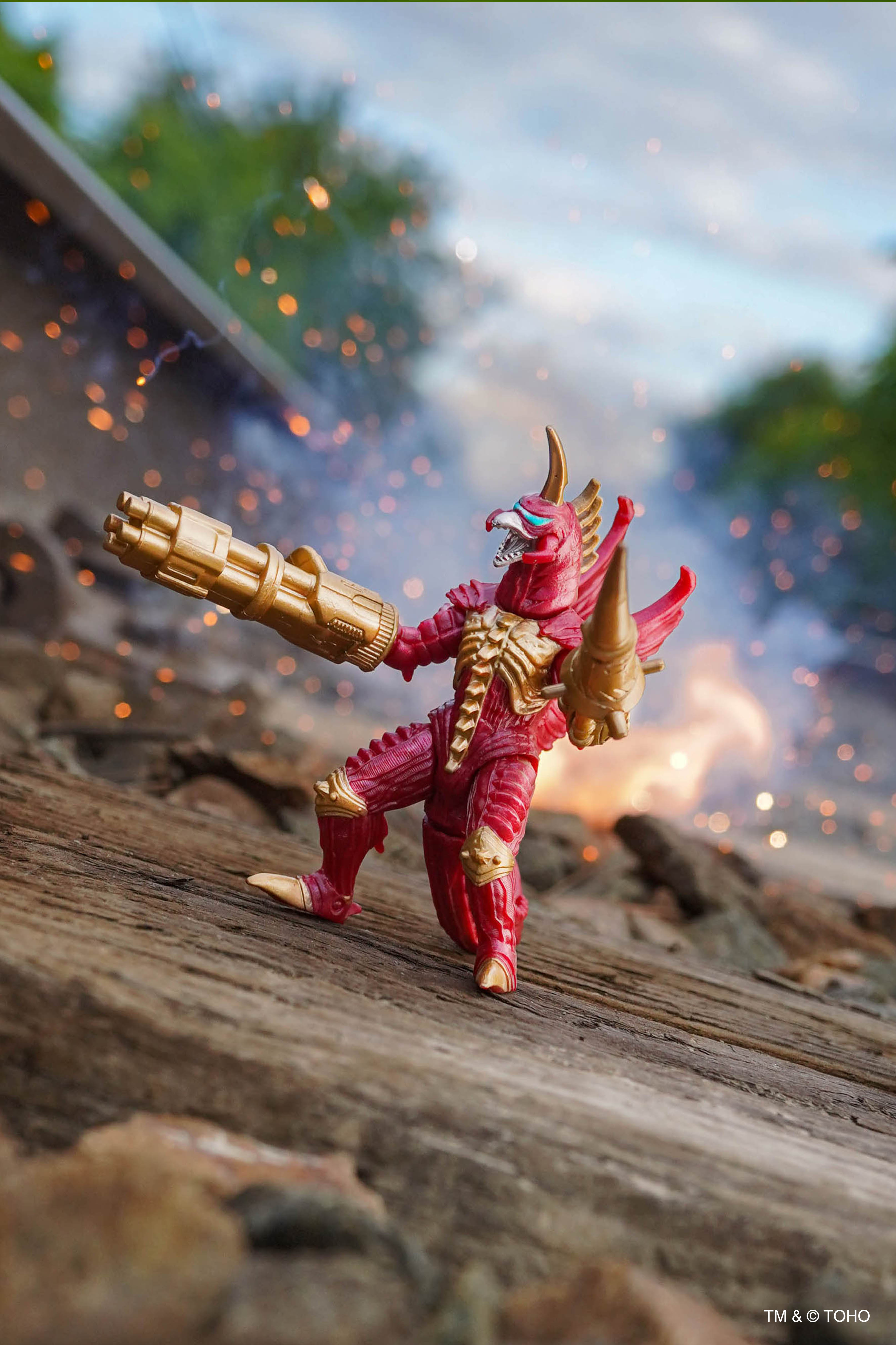 Godzilla Godziburst Infinite Lance Gigan Action Figure