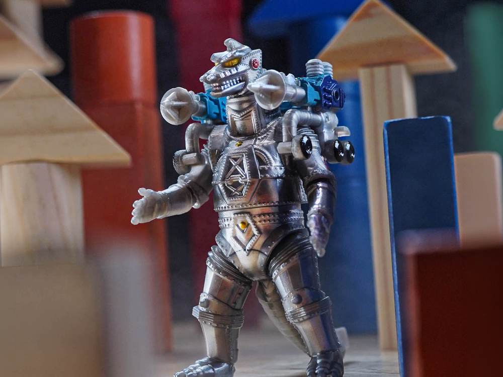 Godzilla Godziburst Mechagodzilla & Maser Unit Action Figure Gallery Image 1