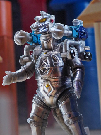 Image of Godzilla Godziburst Mechagodzilla & Maser Unit Action Figure