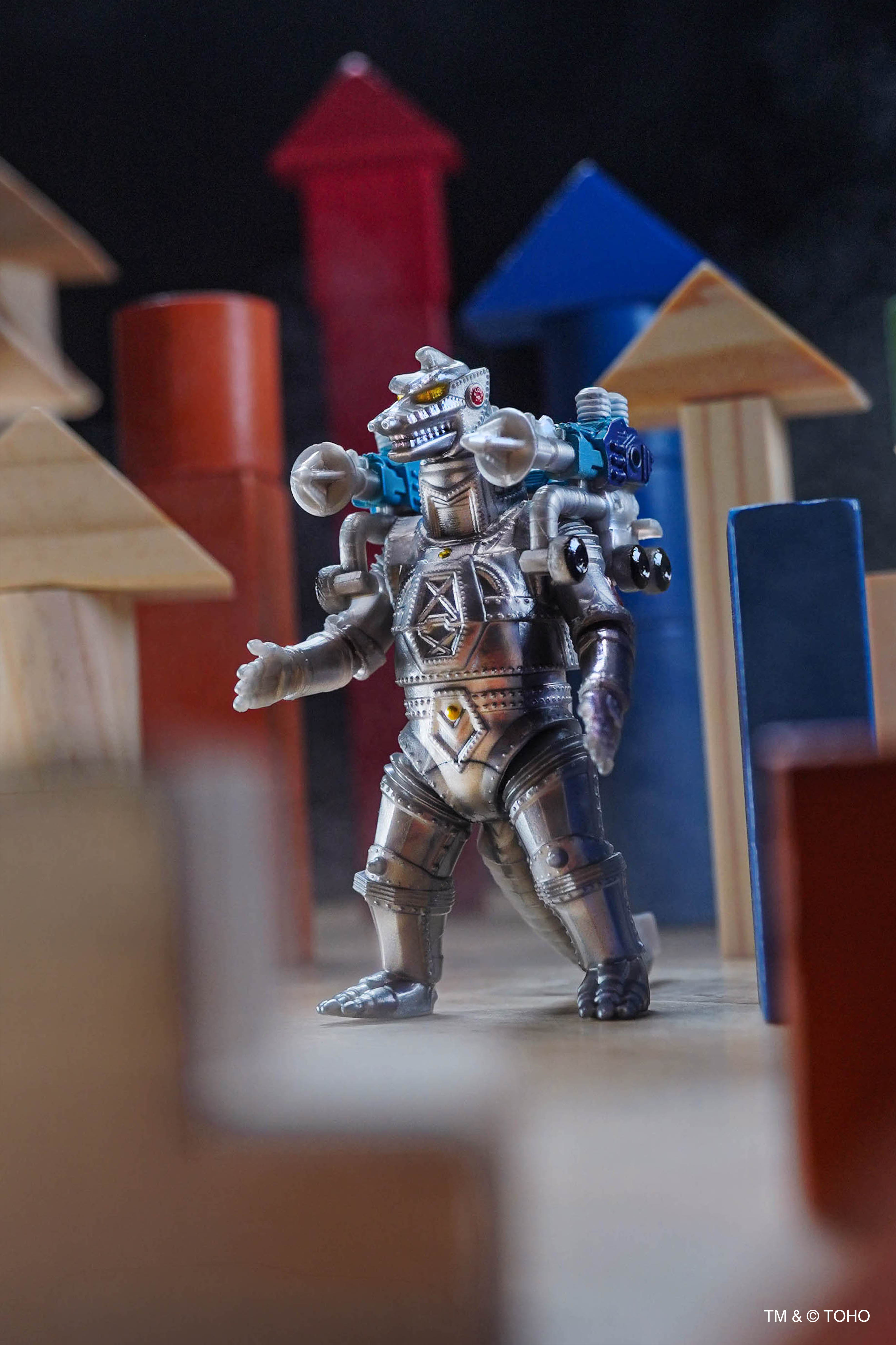 Godzilla Godziburst Mechagodzilla & Maser Unit Action Figure Gallery Image 3
