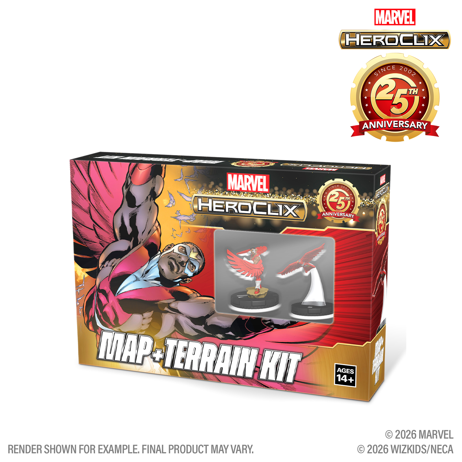 Marvel HeroClix 25th Anniversary Map and Terrain Kit