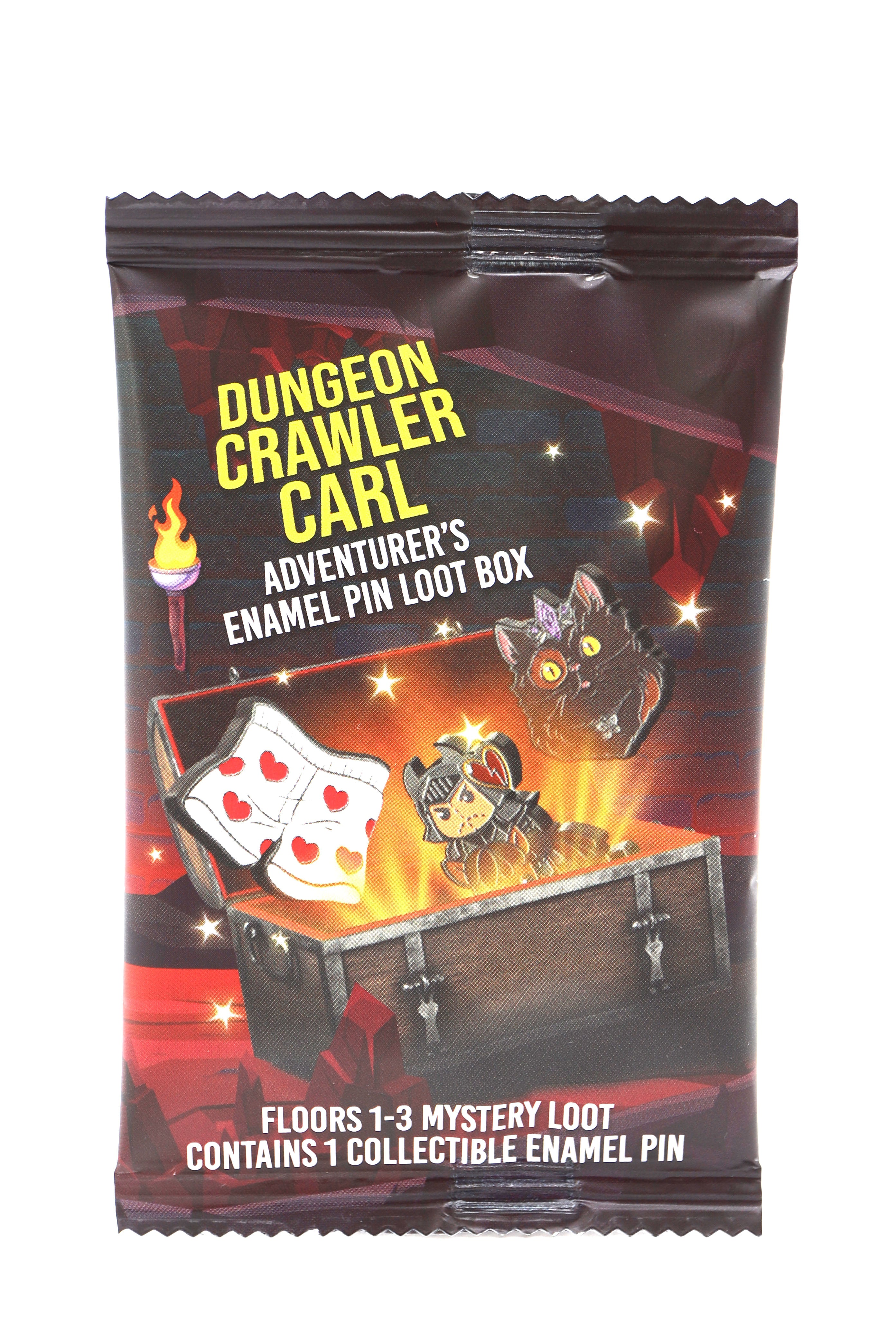 Dungeon Crawler Carl: Adventurer's Pin Loot Box (Floors 1-3) Random Enamel Pin Gallery Image 3