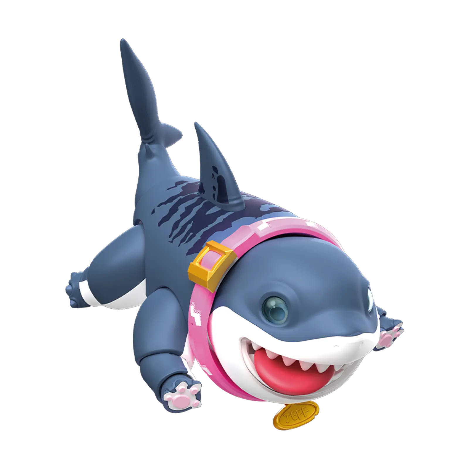 Marvel Rivals Champion Class CC12 Jeff the Land Shark Model Kit Gallery Image 4
