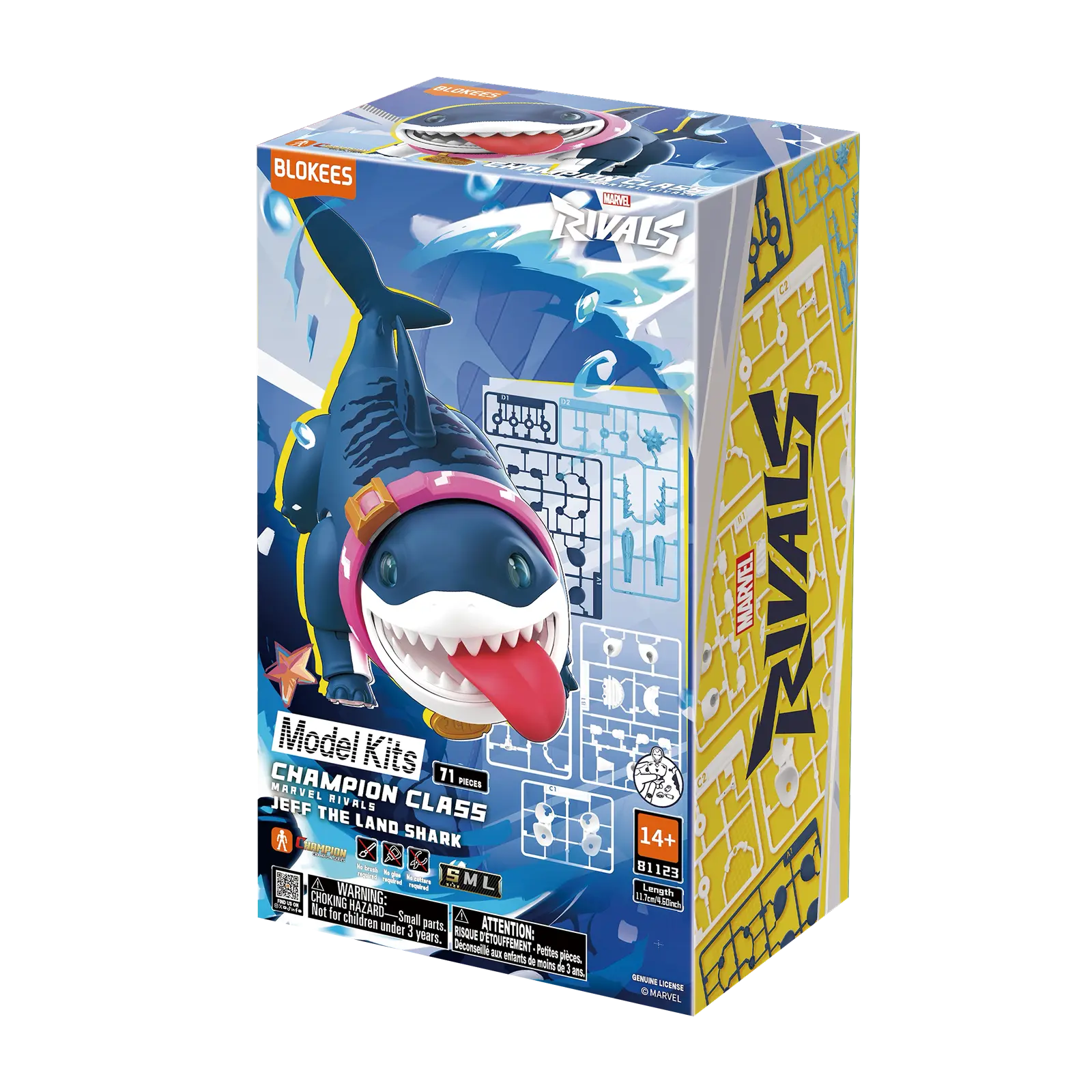Marvel Rivals Champion Class CC12 Jeff the Land Shark Model Kit